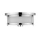 Z-Lite Savannah 2 Light Flush Mount, Chrome & Matte Opal 465F11-CH - alternate 6